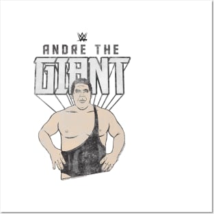 Andre The Giant Portrait Standing Posters and Art